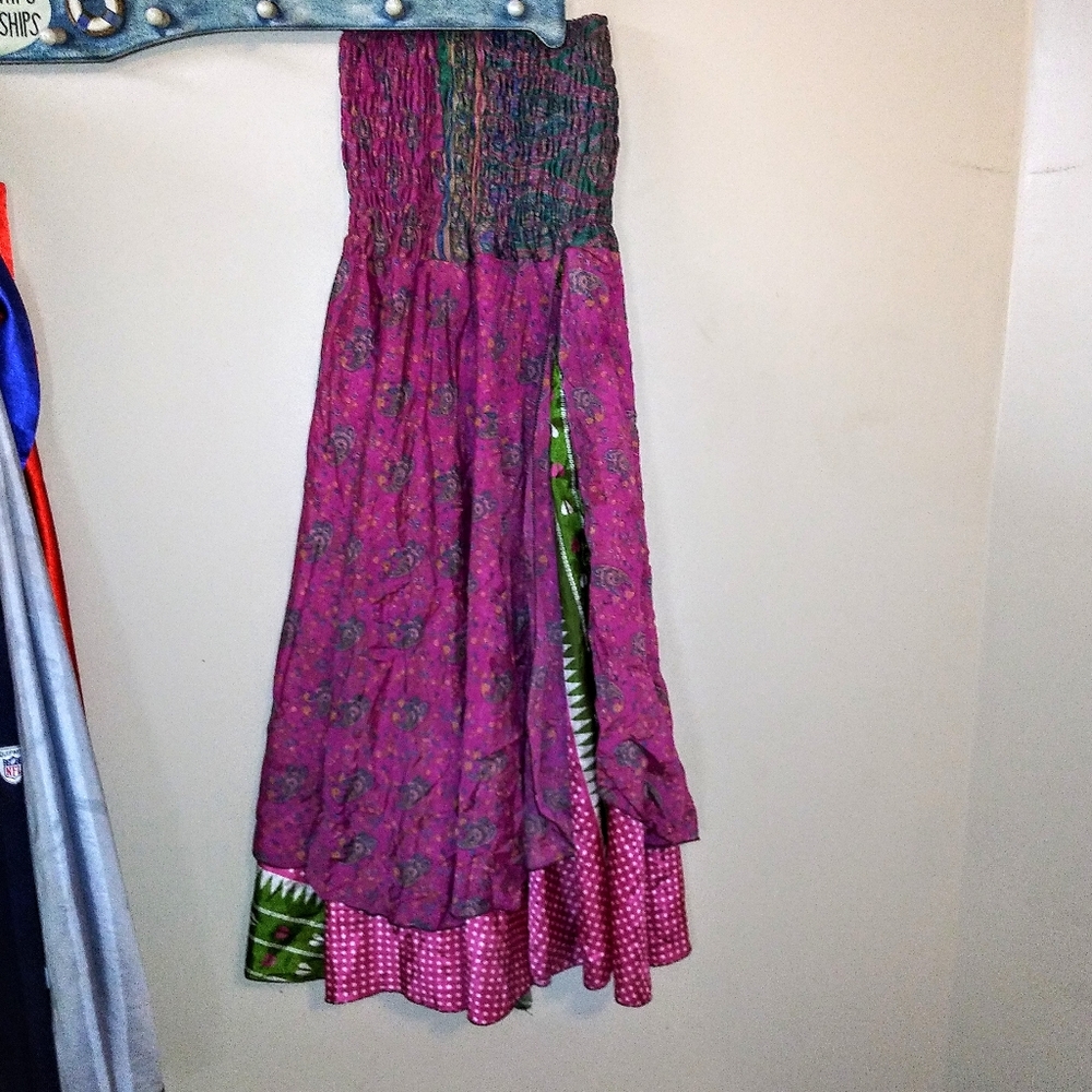 Gorgeous Bohemian Floral Spring Dress